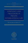 Substance and Procedure in Private International Law cover