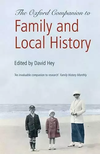 The Oxford Companion to Family and Local History cover