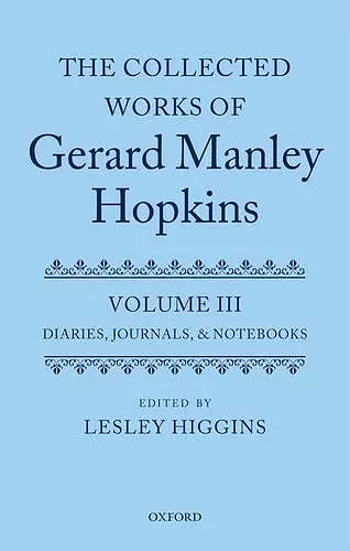 The Collected Works of Gerard Manley Hopkins cover