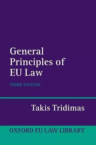 The General Principles of EU Law cover