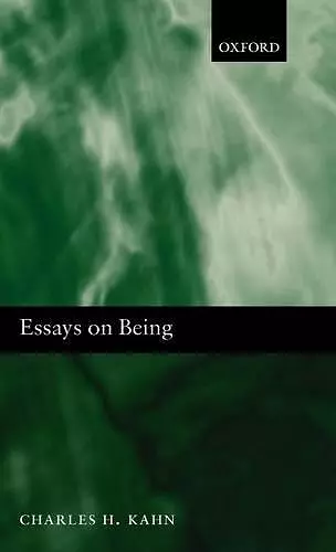 Essays on Being cover