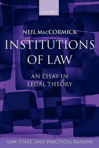 Institutions of Law cover