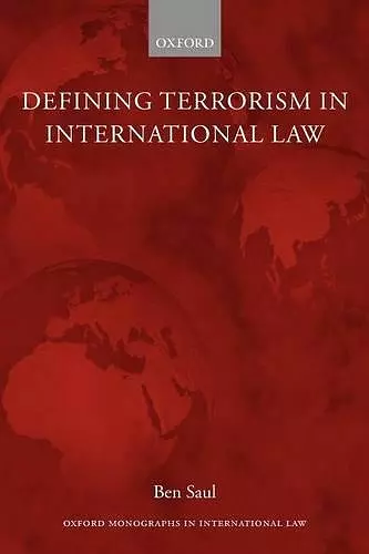 Defining Terrorism in International Law cover