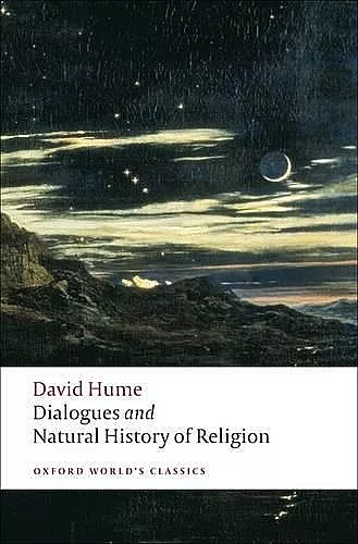 Dialogues Concerning Natural Religion, and The Natural History of Religion cover