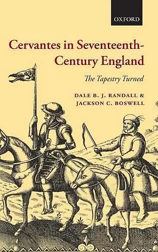 Cervantes in Seventeenth-Century England cover