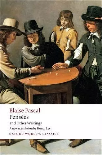 Pensées and Other Writings cover