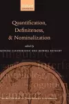 Quantification, Definiteness, and Nominalization cover