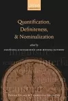 Quantification, Definiteness, and Nominalization cover