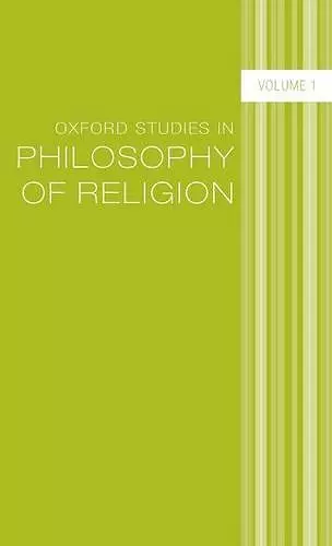 Oxford Studies in Philosophy of Religion cover