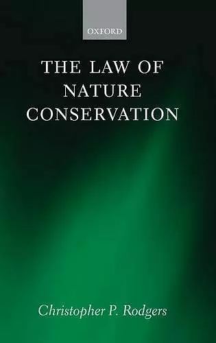 The Law of Nature Conservation cover