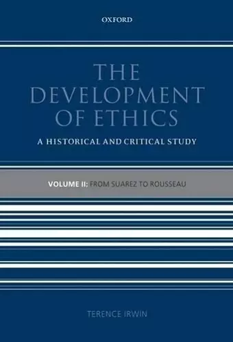 The Development of Ethics: Volume 2 cover