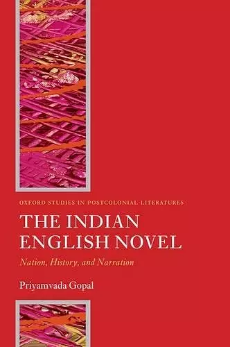 The Indian English Novel cover