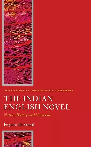 The Indian English Novel cover