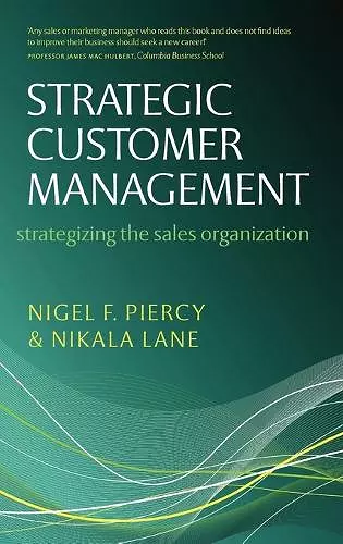 Strategic Customer Management cover