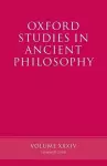 Oxford Studies in Ancient Philosophy cover