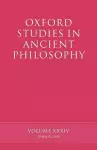 Oxford Studies in Ancient Philosophy cover