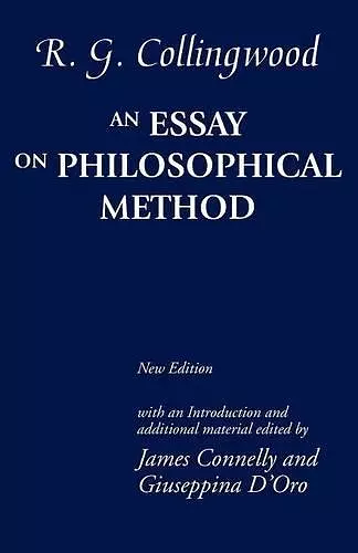 An Essay on Philosophical Method cover