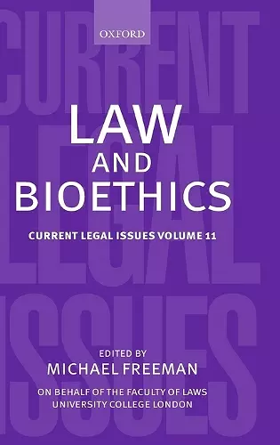 Law and Bioethics cover