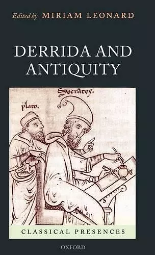 Derrida and Antiquity cover