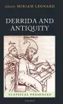 Derrida and Antiquity cover