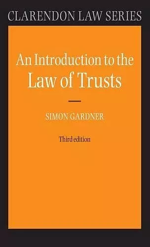 An Introduction to the Law of Trusts cover