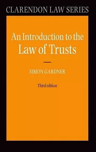 An Introduction to the Law of Trusts cover