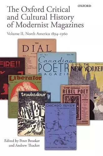 The Oxford Critical and Cultural History of Modernist Magazines cover