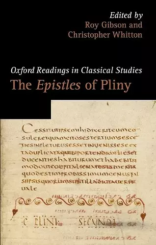 The Epistles of Pliny cover