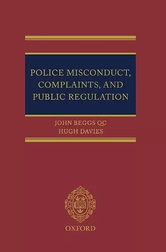 Police Misconduct, Complaints, and Public Regulation cover