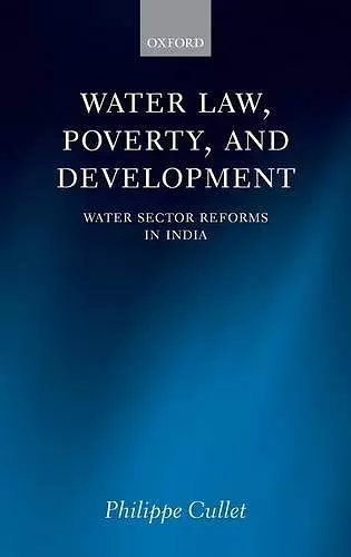 Water Law, Poverty, and Development cover