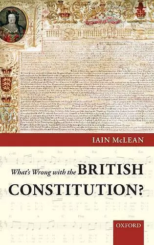 What's Wrong with the British Constitution? cover