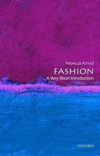 Fashion: A Very Short Introduction cover