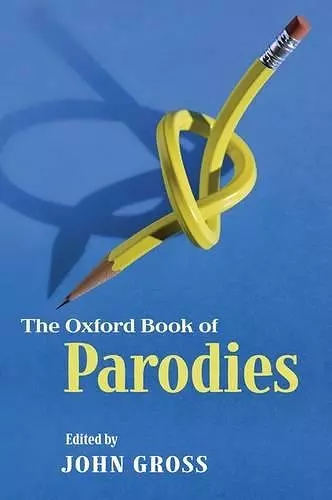 The Oxford Book of Parodies cover