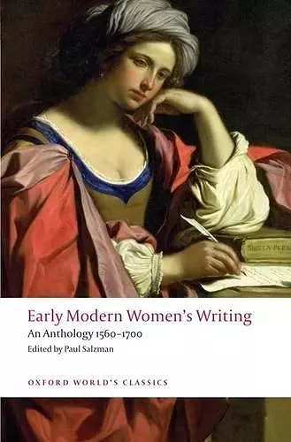 Early Modern Women's Writing cover