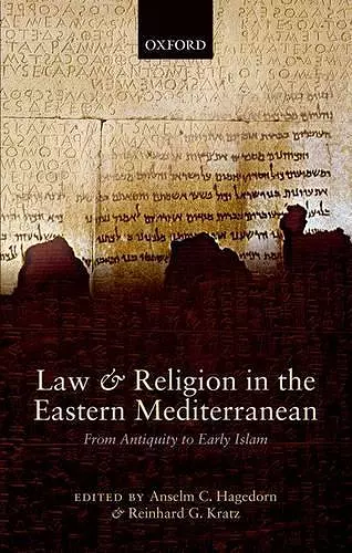 Law and Religion in the Eastern Mediterranean cover