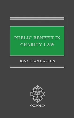 Public Benefit in Charity Law cover