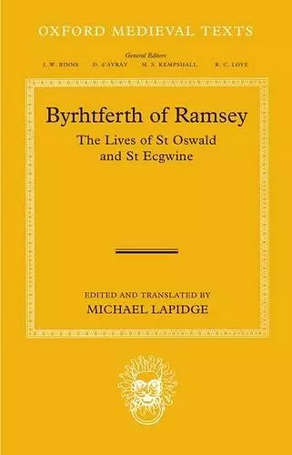 Byrhtferth of Ramsey cover