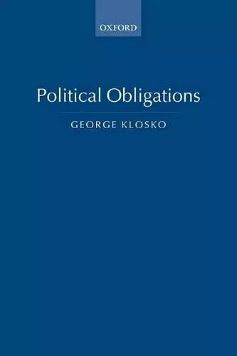 Political Obligations cover