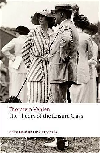 The Theory of the Leisure Class cover
