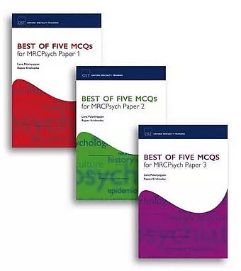 Best of Five MCQs for MRCPsych Papers 1, 2 and 3 Pack cover