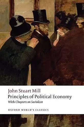 Principles of Political Economy and Chapters on Socialism cover