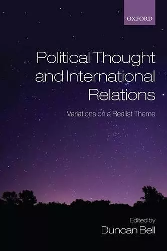 Political Thought and International Relations cover