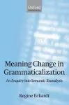 Meaning Change in Grammaticalization cover