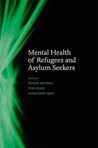 Mental Health of Refugees and Asylum Seekers cover