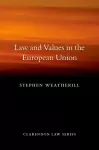 Law and Values in the European Union cover