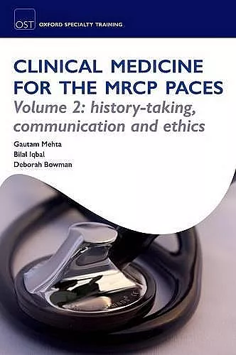 Clinical Medicine for the MRCP PACES cover