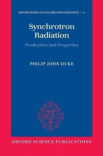 Synchrotron Radiation cover