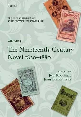 The Oxford History of the Novel in English cover