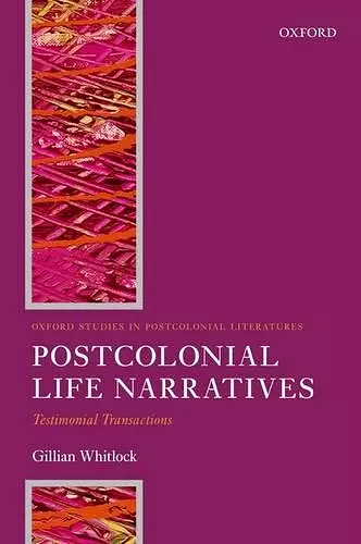 Postcolonial Life Narratives cover