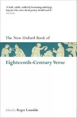 The New Oxford Book of Eighteenth-Century Verse cover